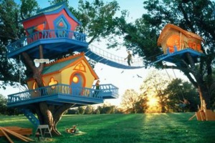 Строим дом на дереве – воплощение мечты и любимое место отдыха Как построить детям домик на дереве